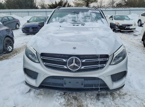 4JGDA6EB8JA999535 2018 MERCEDES-BENZ GLE Серебряный Вид спереди