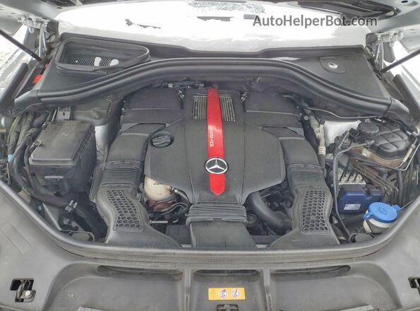 4JGDA6EB8JA999535 2018 MERCEDES-BENZ GLE Серебряный Вид подкапотного пространства