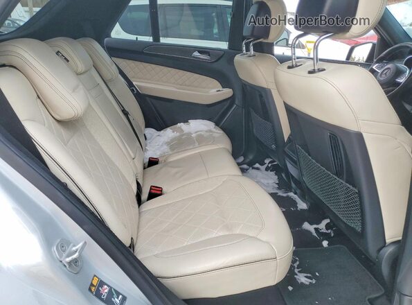 4JGDA6EB8JA999535 2018 MERCEDES-BENZ GLE Серебряный Вид задней части салона