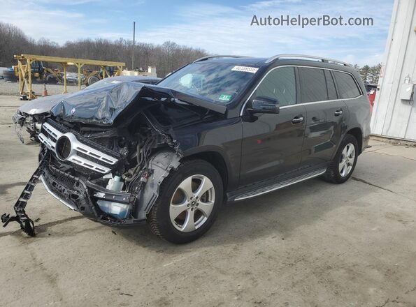 4JGDF6EE0JB131017 2018 MERCEDES-BENZ GLS Black Vista tres cuartos delantera izquierda