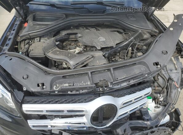 4JGDF6EE0JB131017 2018 MERCEDES-BENZ GLS Black Vista del compartimento del motor