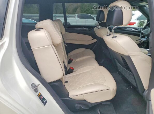 4JGDF6EE0KB225951 2019 MERCEDES-BENZ GLS Белый Вид задней части салона