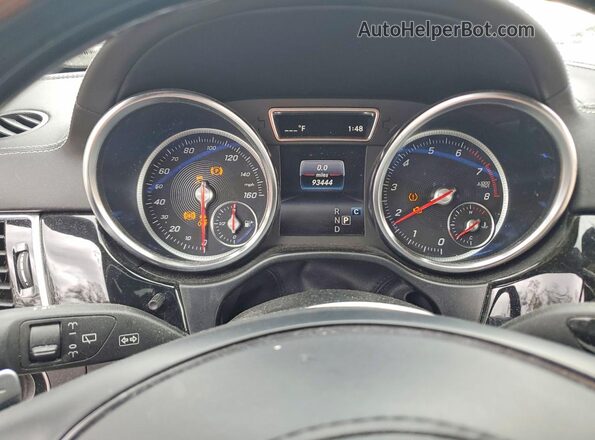 4JGDF6EE0KB225951 2019 MERCEDES-BENZ GLS Белый Вид щитка приборов