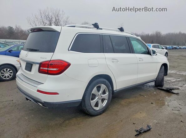 4JGDF6EE1HA756607 2017 MERCEDES-BENZ GLS Белый Задняя правая четверть