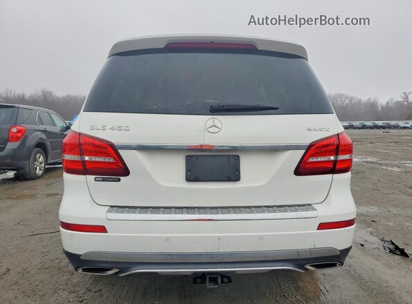 4JGDF6EE1HA756607 2017 MERCEDES-BENZ GLS Белый Вид сзади