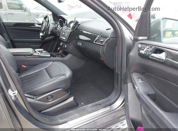 4JGDF6EE2JB022753 2018 MERCEDES-BENZ GLS 450 Серый Вид салона спереди