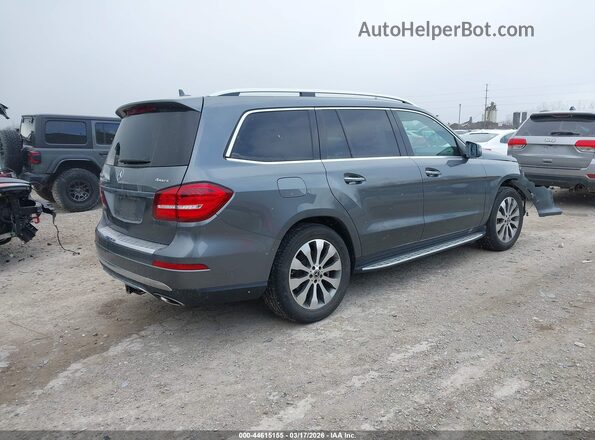 4JGDF6EE2JB022753 2018 MERCEDES-BENZ GLS 450 Серый Задняя правая четверть