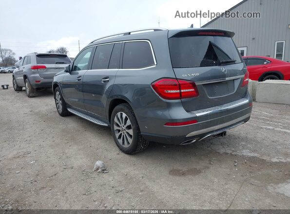 4JGDF6EE2JB022753 2018 MERCEDES-BENZ GLS 450 Серый Задняя левая четверть