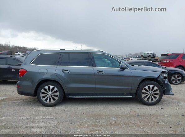 4JGDF6EE2JB022753 2018 MERCEDES-BENZ GLS 450 Серый Вид задней части салона