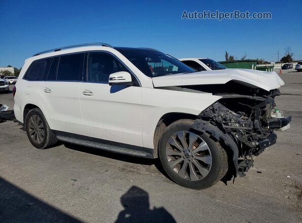 4JGDF6EE2JB169431 2018 MERCEDES-BENZ GLS White Vista tres cuartos delantera izquierda