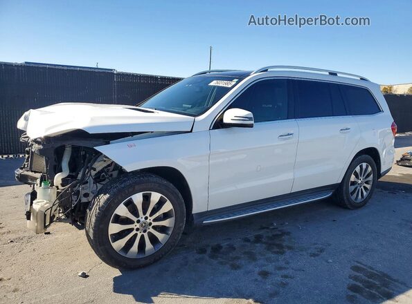 4JGDF6EE2JB169431 2018 MERCEDES-BENZ GLS White Trasero izquierdo