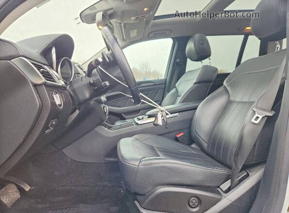 4JGDF6EE3GA620736 2016 MERCEDES-BENZ GL-CLASS Белый Вид салона спереди