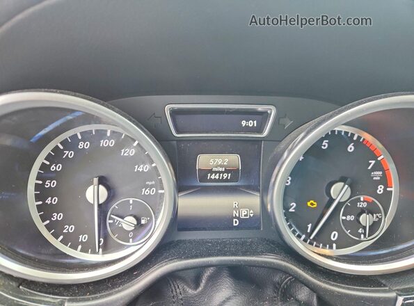 4JGDF6EE3GA620736 2016 MERCEDES-BENZ GL-CLASS Белый Вид щитка приборов