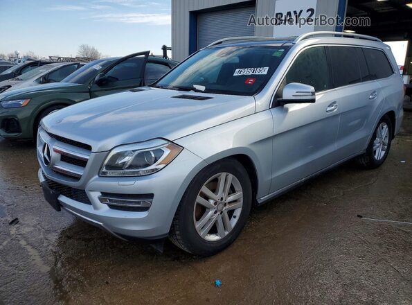 4JGDF6EE3GA690995 2016 MERCEDES-BENZ GL-CLASS Серебряный Передняя левая четверть