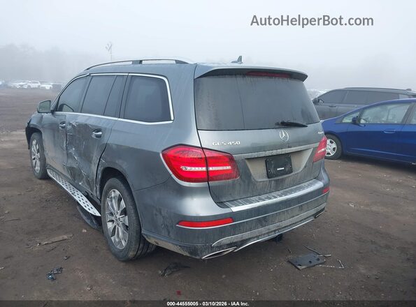 4JGDF6EE3JB098482 2018 MERCEDES-BENZ GLS 450 Gray Задня ліва чверть