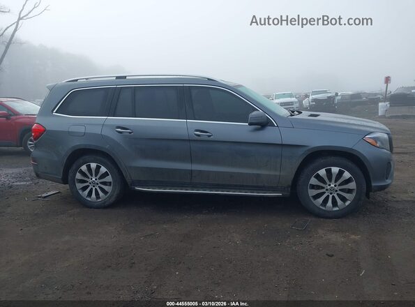 4JGDF6EE3JB098482 2018 MERCEDES-BENZ GLS 450 Gray Вид задньої частини салону