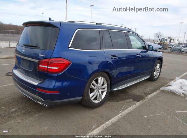 4JGDF6EE3KB183680 2019 MERCEDES-BENZ GLS 450 Blue Tył prawy