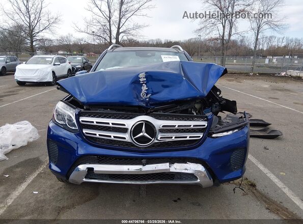 4JGDF6EE3KB183680 2019 MERCEDES-BENZ GLS 450 Blue Widok zestawu wskaźników