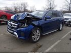 2019 Mercedes-benz Gls 450 4matic Blue vin: 4JGDF6EE3KB183680
