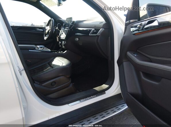 4JGDF6EE4HA806495 2017 MERCEDES-BENZ GLS 450 Белый Вид салона спереди