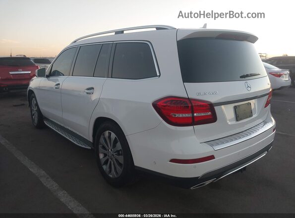 4JGDF6EE4HA895954 2017 MERCEDES-BENZ GLS 450 White Հետևի ձախ