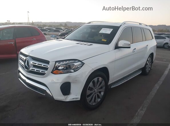 4JGDF6EE4HA895954 2017 MERCEDES-BENZ GLS 450 White Առջևի ձախ երեք քառորդ տեսարան