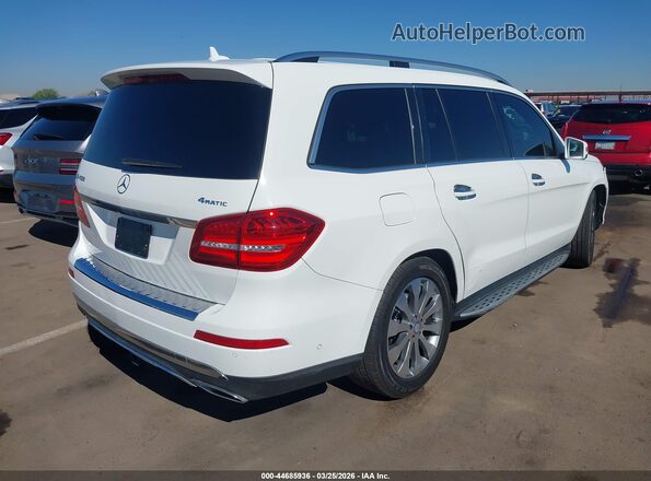 4JGDF6EE4HA895954 2017 MERCEDES-BENZ GLS 450 White Հետևի աջ