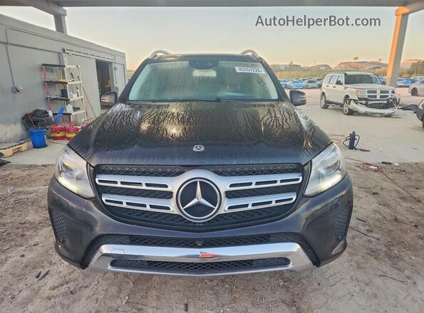 4JGDF6EE4JB081867 2018 MERCEDES-BENZ GLS Black Вид ззаду