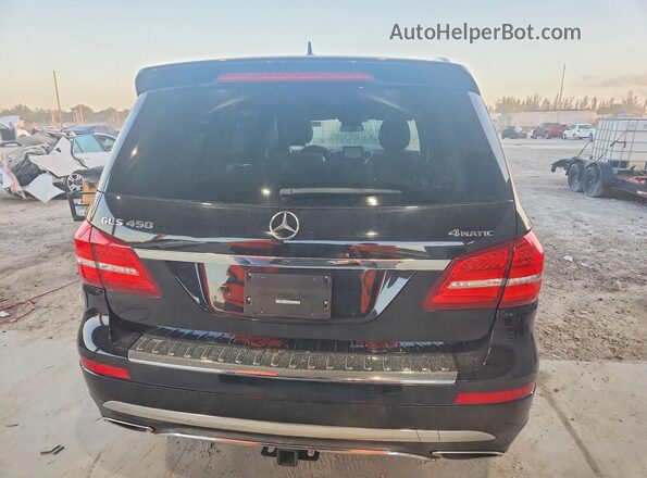 4JGDF6EE4JB081867 2018 MERCEDES-BENZ GLS Black Вид салону спереду