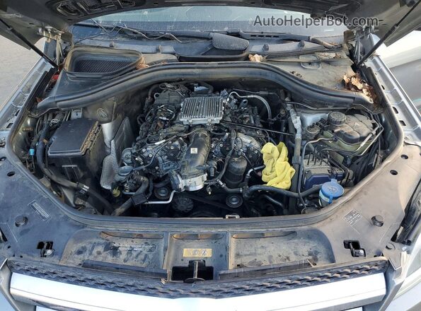 4JGDF6EE5GA648344 2016 MERCEDES-BENZ GL-CLASS Silver Vista del compartimento del motor