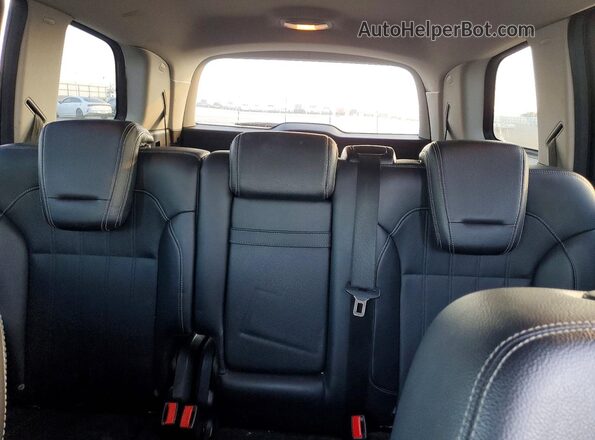 4JGDF6EE5GA648344 2016 MERCEDES-BENZ GL-CLASS Silver Vista de los asientos traseros
