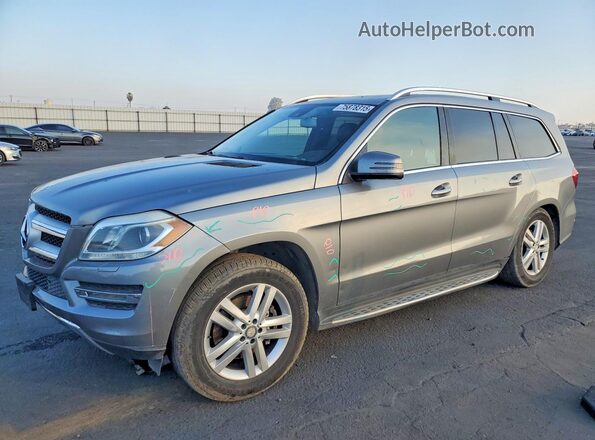 4JGDF6EE5GA648344 2016 MERCEDES-BENZ GL-CLASS Silver Vista tres cuartos delantera izquierda