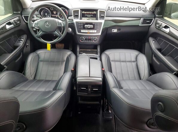 4JGDF6EE5GA706307 2016 MERCEDES-BENZ GL-CLASS Черный Вид панели приборов