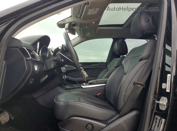 4JGDF6EE5GA706307 2016 MERCEDES-BENZ GL-CLASS Черный Вид салона спереди