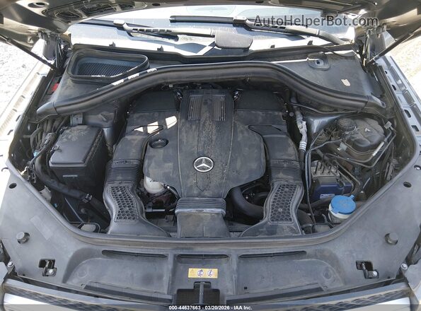 4JGDF6EE5HA892822 2017 MERCEDES-BENZ GLS 450 Gray Widok z tyłu