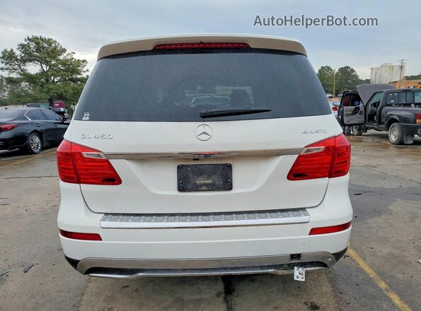 4JGDF6EE6GA687198 2016 MERCEDES-BENZ GL-CLASS Белый Вид сзади