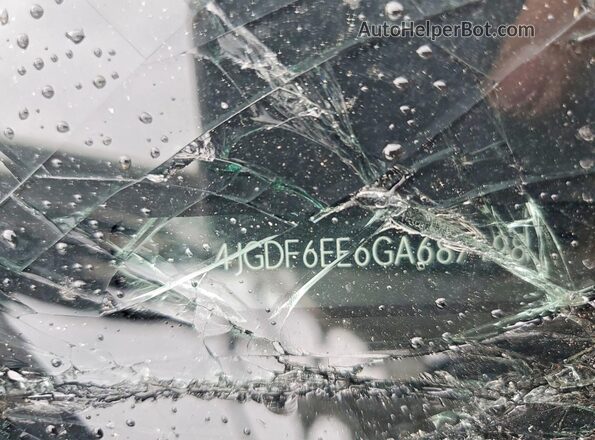 4JGDF6EE6GA687198 2016 MERCEDES-BENZ GL-CLASS Белый Вид наклейки с VIN-кодом