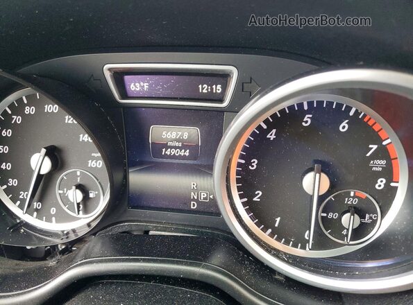 4JGDF6EE6GA687198 2016 MERCEDES-BENZ GL-CLASS Белый Вид щитка приборов