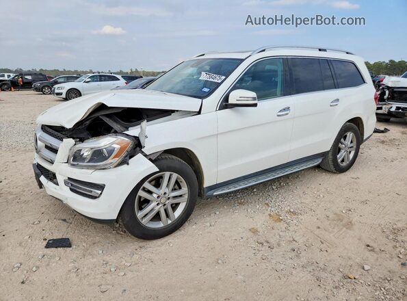 4JGDF6EE6GA705652 2016 MERCEDES-BENZ GL-CLASS White Առջևի ձախ երեք քառորդ տեսարան