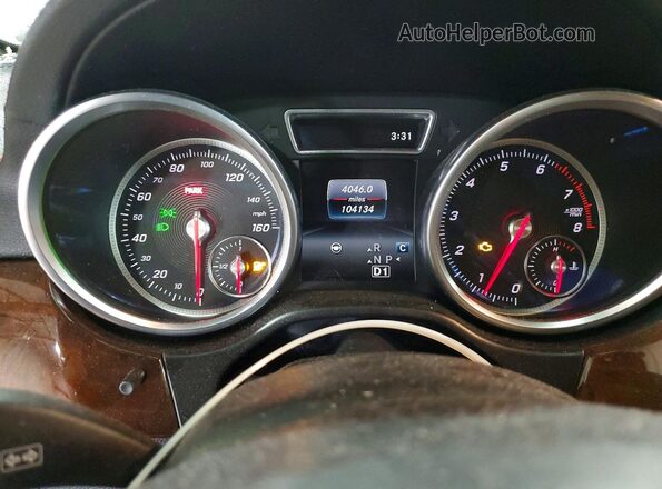 4JGDF6EE6JA996175 2018 MERCEDES-BENZ GLS Серый Вид щитка приборов