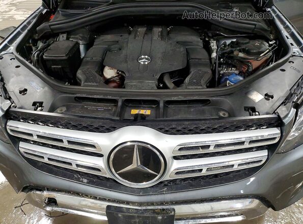 4JGDF6EE6JA996175 2018 MERCEDES-BENZ GLS Серый Вид подкапотного пространства