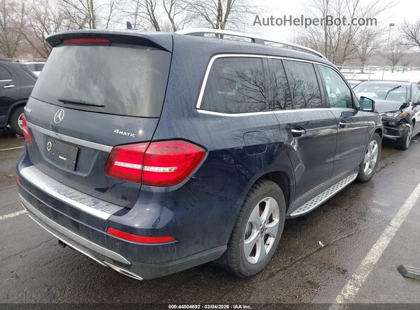 4JGDF6EE6JB031763 2018 MERCEDES-BENZ GLS 450 Blue Trasero derecho