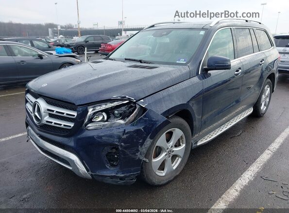 4JGDF6EE6JB031763 2018 MERCEDES-BENZ GLS 450 Blue Vista tres cuartos delantera izquierda