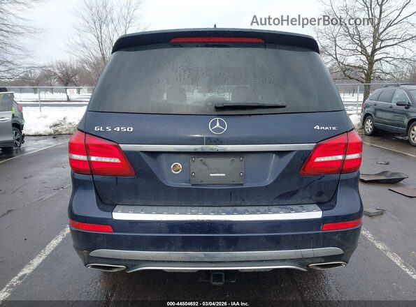 4JGDF6EE6JB031763 2018 MERCEDES-BENZ GLS 450 Blue 