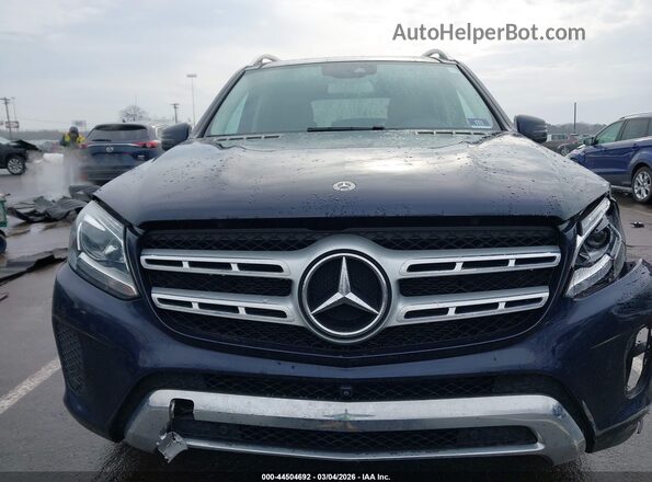 4JGDF6EE6JB031763 2018 MERCEDES-BENZ GLS 450 Blue Vista del cuadro de instrumentos