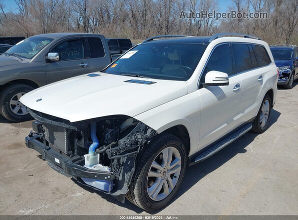 4JGDF6EE6KB226621 2019 MERCEDES-BENZ GLS 450 Белый Передняя левая четверть