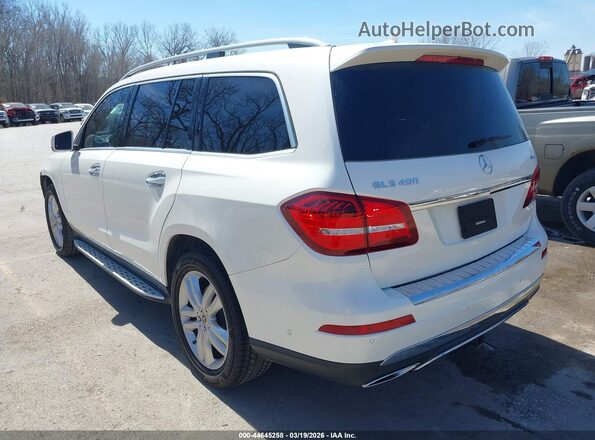 4JGDF6EE6KB226621 2019 MERCEDES-BENZ GLS 450 Белый Задняя левая четверть