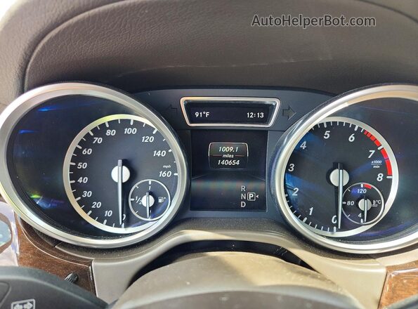 4JGDF6EE7GA705451 2016 MERCEDES-BENZ GL-CLASS White Սարքավորումների վահանակի տեսք
