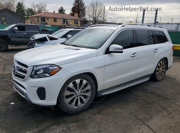 4JGDF6EE7HA789188 2017 MERCEDES-BENZ GLS White Передня ліва чверть