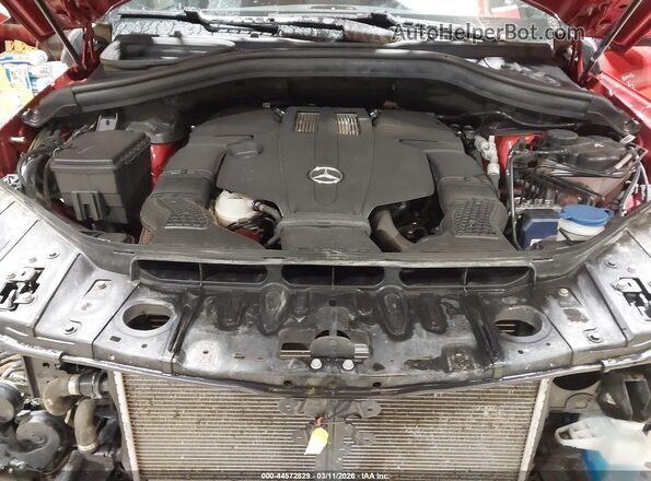 4JGDF6EE8HA856977 2017 MERCEDES-BENZ GLS 450 Красный Вид сзади